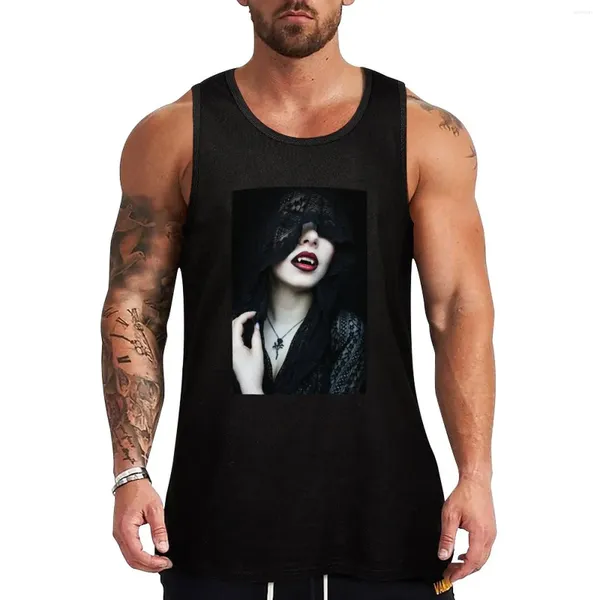 Canotte da uomo Vampire Bride Top Bodybuilding T-shirt T-shirt estiva Sport