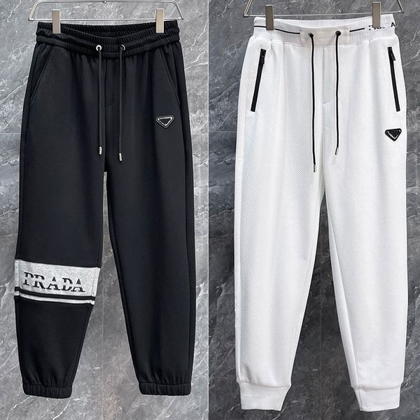 Designer-Herren-Sommer-Skihose aus technischem Fleece mit lockerer Passform, Satin-Baumwollhose, Jogger-Jogginghose für Herren, knitterfreie, atmungsaktive Laufhose