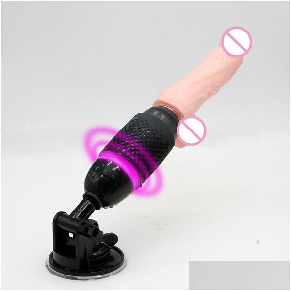 Andere Gesundheitspflegeartikel Realistischer Dildo Hine Adt Elektrischer Vibrator Frau Vagina Stimator Vibrierendes Spielzeug G-Punkt-Klitoris-Stimatoren Fem Dhxvr