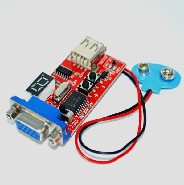 VGA-Signalgenerator, LCD-Tester, 15 Signalausgänge, USB-Akku, Dual-Stromversorgung7750020