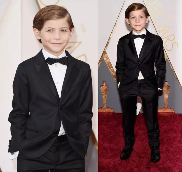 Oscar Jacob Tremblay Abbigliamento per bambini Occasione Page Boy Smoking per ragazzi Abiti formali per bambini Giacca Pantaloni Papillon Boy039s weddi8372757