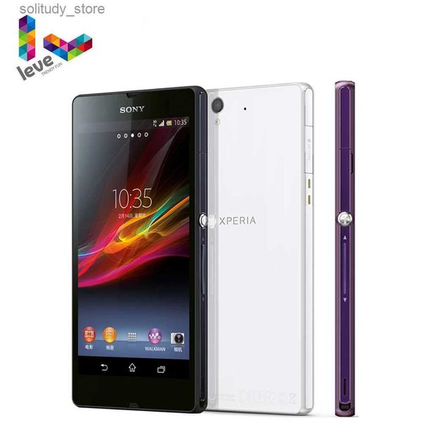 Celulares Desbloquear Xperia Z L36h C6603 4G LTE Telefone 5.0 2GB RAM 16GB ROM Quad Core 13.1MP Android Smartphone Q240312