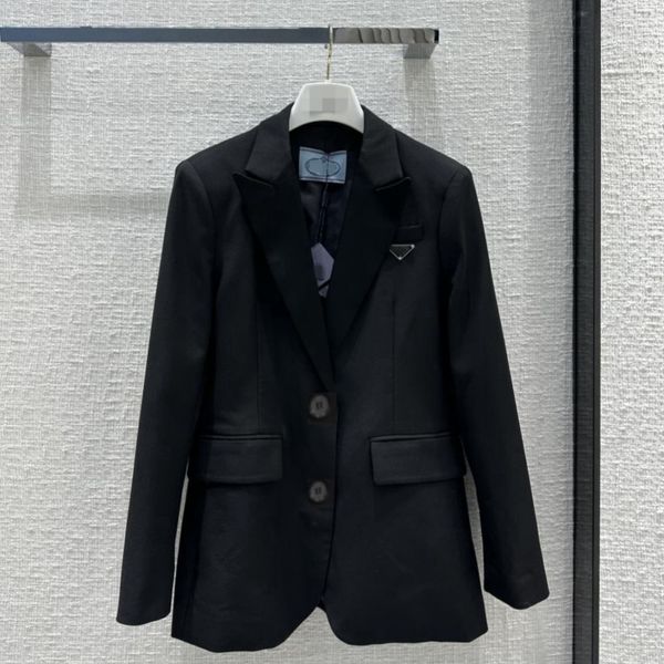 20ss kadın takım elbise blazer lüks tasarımcı ceket ince bel kapak takım elbise üst bahar siyah beyaz moda sonbahar kadın mizaç ceket yüksek kaliteli kadın ceketleri