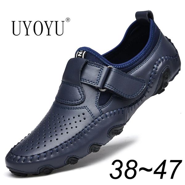 Couro genuíno marca de luxo dos homens polvo casual mocassins vestido formal mocassins calçados condução sandálias masculinas sapatos para homem 240229