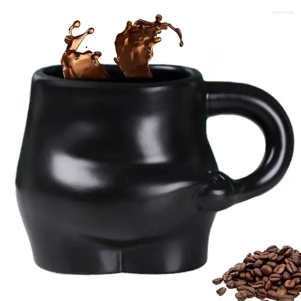 Tassen Fat Belly Kaffeetasse, 320 ml, lustig, bezaubernd, kneifbar, kreative Kunst, Milchbecher, moderne Wohnzimmer-Heimdekoration