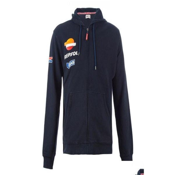 Motorradbekleidung Neue Jacke Sweatshirt Für Honda Racing Team Moto Men039S Sport Repsol Hoodies Winddicht Schwarz Rot6245827 Drop Deli Otspx