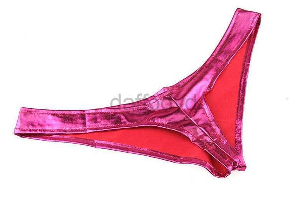 Mutandine da donna di lusso da donna sexy lingerie metallizzata mutandine perizoma micro perizoma intimo bikini slip club abbigliamento colori caramelle regali ldd240311