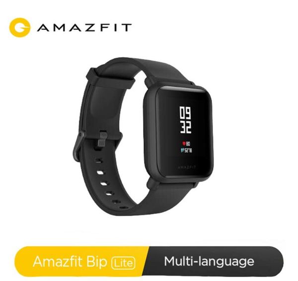 Bip Amazfit Lite Smart Watch Risk de 45 dias Battery Life