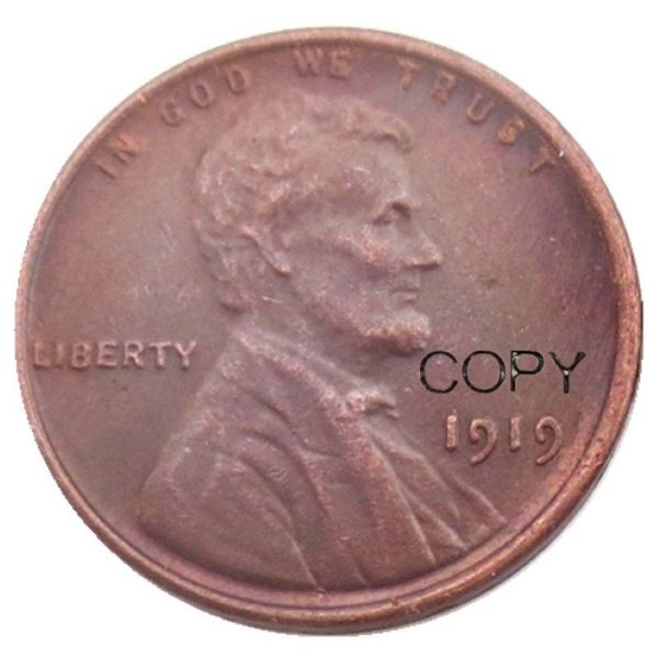 US 1919 P S D Trigo Penny Head One Cent Copper Copy Pingente Acessórios Coins279j