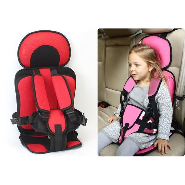 Parti per passeggino Accessori Sedie per bambini Cuscino Sicuro per bambini Seggiolino per auto Versione aggiornata portatile Spugna ispessente per bambini Sicurezza a 5 punti D Otzvg