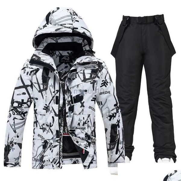 Diğer Spor Malzemeleri -30 Yeni Moda Erkek ve Kadın Buz Kar Takımı Su Geçirmez Kış Kostümleri Snowboard Giyim Kayak Ceketleri A OT8HG