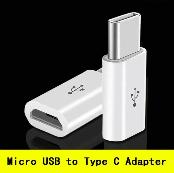 Adattatore Micro USB Android a tipo C Adattatore per telefono cellulare Connettore Microusb per Huawei Xiaomi Samsung Galaxy A75630304