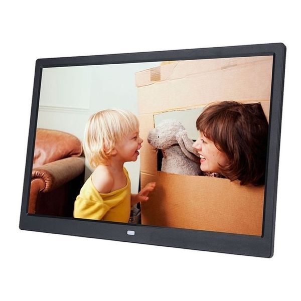 HD 1440x900 64G Digital Po Frame Электронный альбом 17-дюймовый светодиодный экран Сенсорные кнопки Многоязычные 201211282N