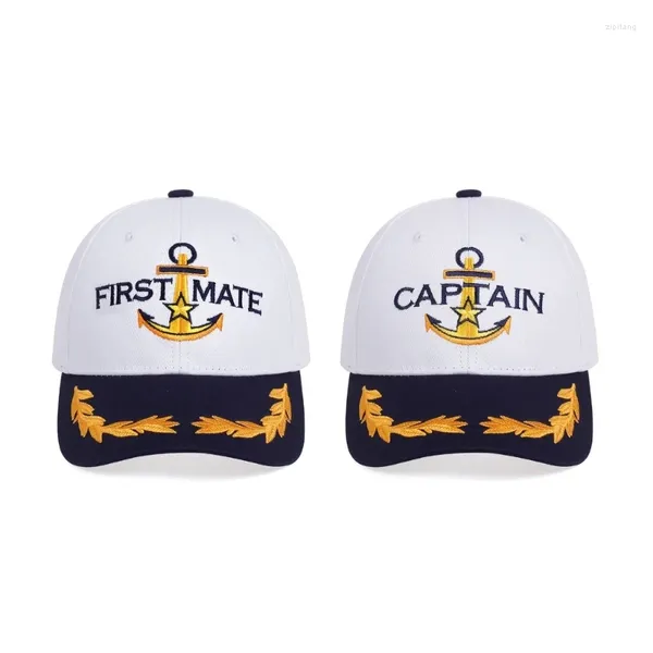 Berretti da baseball per bambini adulti Party Cosplay Cappelli militari Colore Navy Marine Cappello da baseball Y1UA