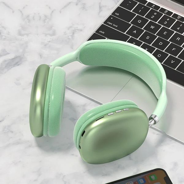 P9 Pro Max Wireless Bluetooth Ajuste os fones de ouvido ativos cancelamento de fone de ouvido HIFI som estéreo para trabalho de viagem