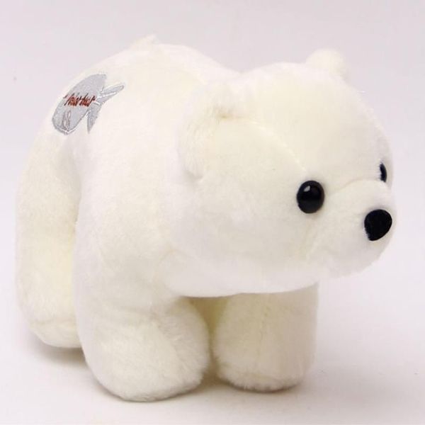 Objetos decorativos estatuetas 30cm super adorável urso polar família pelúcia brinquedo aplacamento presente para crianças confortável bedro2519