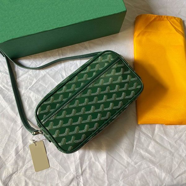 Borsa per fotocamera di design Borsa da sella PM di design Borsa classica Cap Vert PM in pelle di tela Borsa a tracolla da uomo Cap-Vert Borsa a tracolla di lusso