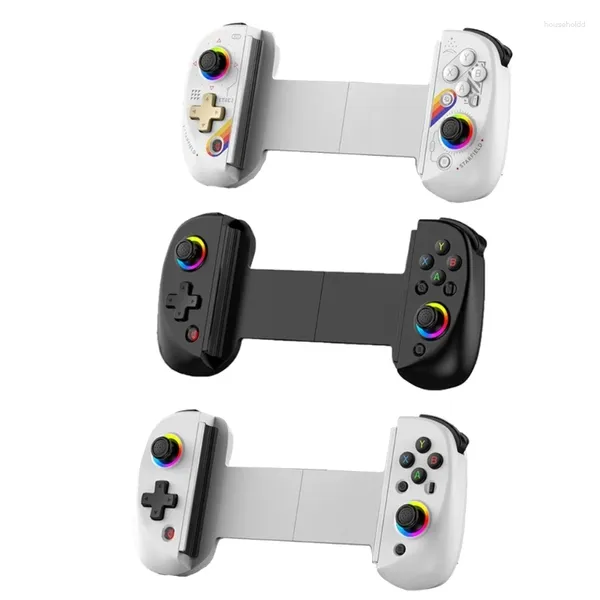 Controladores de jogo D8 Stretchable Joystick Wireless Controller para telefones celulares e tablets D46B