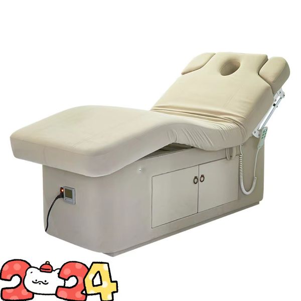 Venda quente elétrica spa tratamento de beleza cadeira cama mesa elétrica cama facial aquecimento cobertor salão de beleza cama massagem