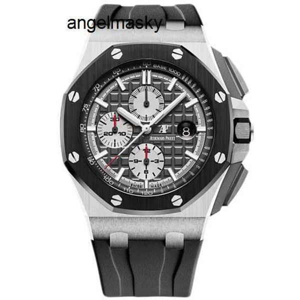 Orologio Hot Elegance AP Orologio Royal Oak Offshore Series Orologio da uomo meccanico automatico in titanio 26400IO.OO.A004CA.01