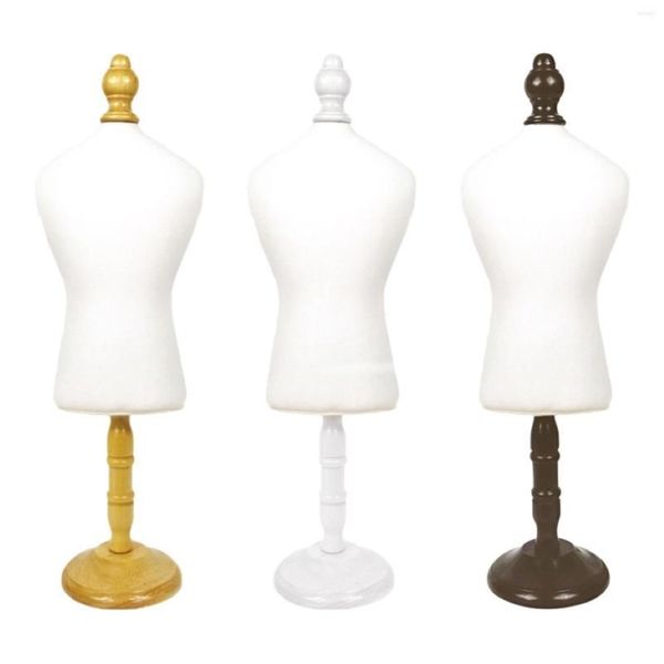 Hundebekleidung Mini-Puppe-Kleid-Form-Haustier-Mannequin-Rack-Display für Katzen-Kleiderbügel-Nähständer-Tuch-Regal202i