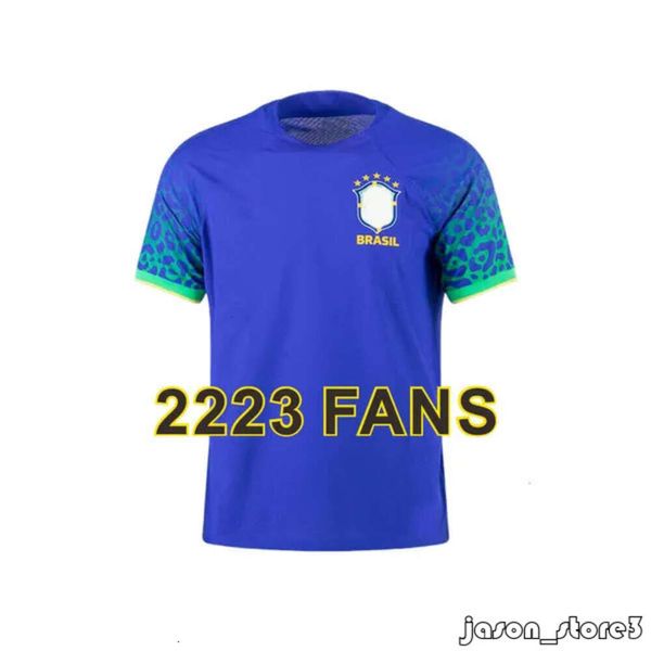 Brasil Brasil Camisa de futebol Novo 2024 Copa América Home Away Mulheres 23 24 Kit de futebol Neymar Jr Juventude Kids Rodrygo Vinicius Bruno G Martinelli G.JESUS UNIFORM KIT 222