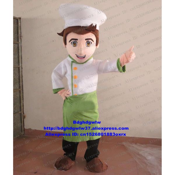 Trajes de mascote cozinheiro chef cozinha padeiro mascote traje adulto personagem dos desenhos animados roupa terno supermercado evento cerimonial zx96