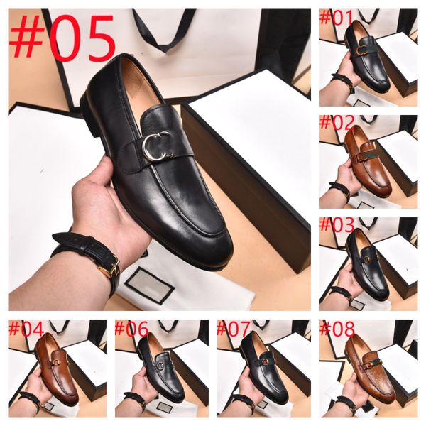 2024 Mocassini da uomo con doppia fibbia Monk Strap da uomo di lusso Scarpe in vera pelle Marrone nero Scarpe eleganti da uomo firmate casual Slip On Scarpe da uomo da sposa taglia 38-46