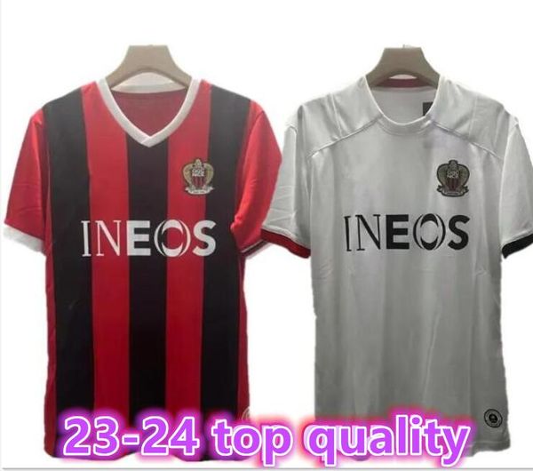 S-4XL 23/24 OGC Nice FC maglie da calcio DELORT MELOU GOUIRI OGCNice maglie da calcio DOLBERG DANTE KAMARA ATAL maillot de foot casa lontano terzo ATAL Kluivert Stengs