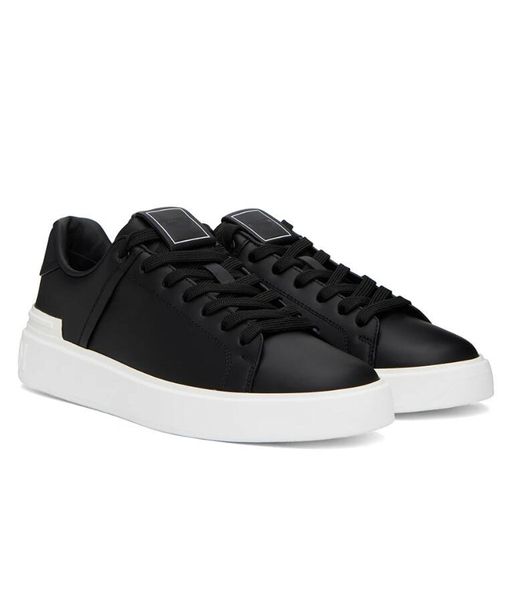 Sportlicher Look – B-Court-Sneakers, glattes Leder, Gummisohle, Läufer, Mesh, leichter Skateboard-Schuh, Top-Qualität, schöne Turnschuhe, bequem zum Gehen