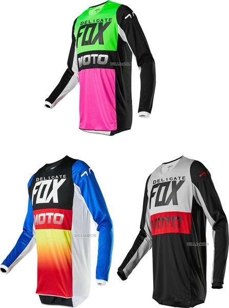 Hassas F 180 Fyce MX Offroad Motocross Jersey Kir Bisiklet Bisiklet Bisiklet MX MTB ATV DH Tshirts Offroad Mens Motosiklet Yarışı 3681617