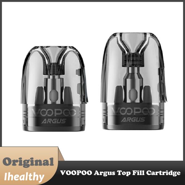 Cartuccia VOOPOO Argus Pod Versione Top Fill Capacità 2ml/3ml Compatibile con tutti i dispositivi della famiglia VOOPOO-Argus Pod 3 pezzi per confezione