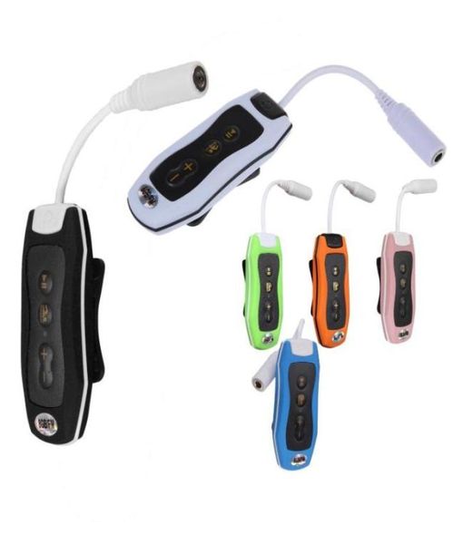 Lettore MP3 da 8 GB Nuoto Subacqueo Immersioni Spa Radio FM Cuffie impermeabili6806493