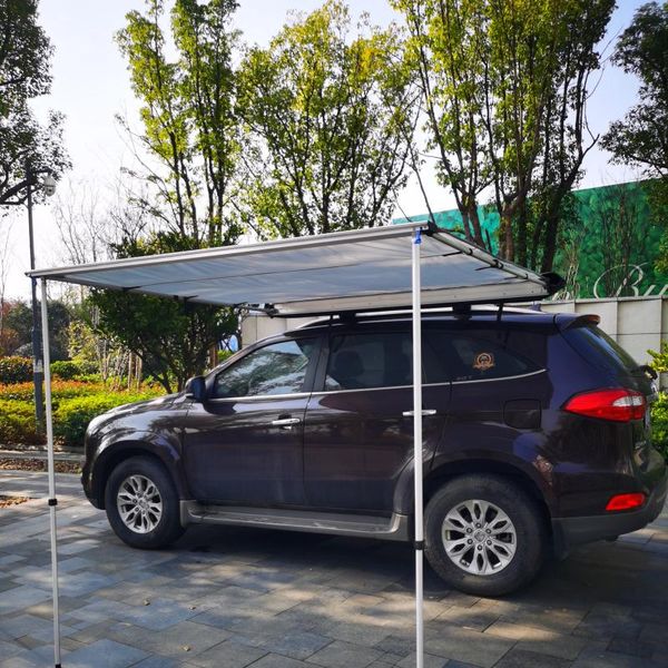 Tendas e abrigos personalizados acampamento ao ar livre 4WD impermeável carro lado toldo traseiro tenda para venda