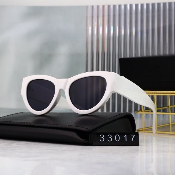 Mens óculos de sol designer óculos de sol letras óculos de luxo carta lunette óculos de sol para mulheres polarizadas tons seniores proteção UV óculos triângulo 33017