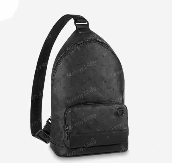 Avenue Bags Borse da scuola M46107 RACER SLING BAG Shadow Luxury Brand Designer Uomo Zaini Borsa da viaggio in pelle Borse da donna Manici Boston