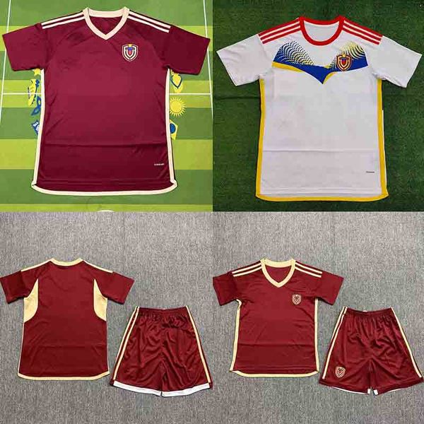 2024 2025 Venezuela Soccer Jerseys squadra nazionale kit bambino SOTELDO SOSA RINCON CORDOVA CASSERES BELLO JA.MARTINEZ RONDON GONZALEZ OSORIO MACHIS maglia da calcio