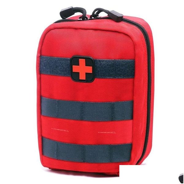 Borse da esterno Borsa vuota per kit di emergenza Kit di pronto soccorso medico tattico Marsupio Cam Trekking Viaggio Molle Pouch Mini Novità Drop Del Ot5Yb