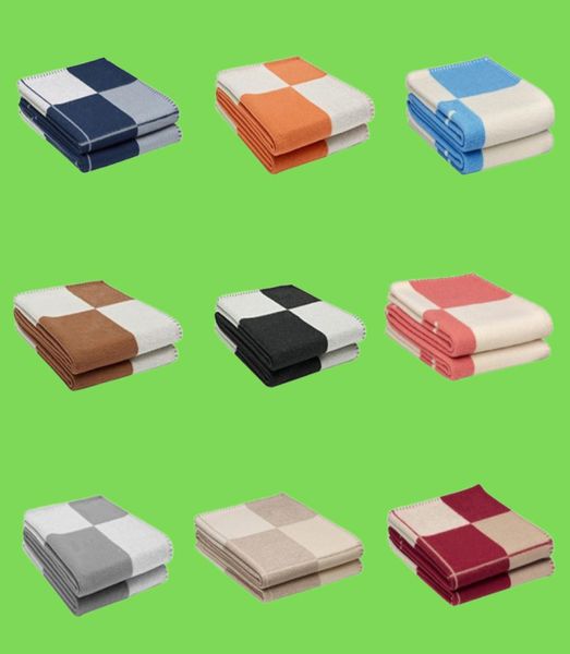 Tasarımcı battaniyeleri mektup kaşmir yumuşak yün faresi şal taşınabilir sıcak kanepe yatağı örme atış battaniyesi 130x180cm bahar otum7606310