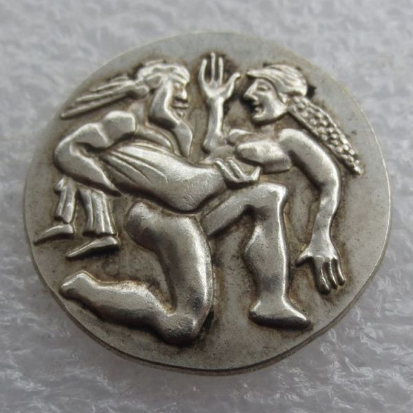 G27 griechische Silbermünze Craft THRACE AR STATER Kopie Coin295H