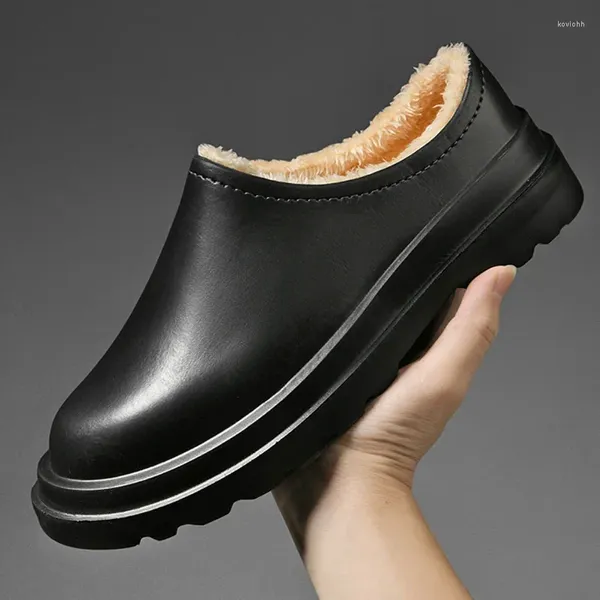 Тапочки из ЭВА для мужчин, домашняя хлопковая обувь, зимняя уличная нескользящая обувь для ванной комнаты, индивидуальная мужская обувь в стиле