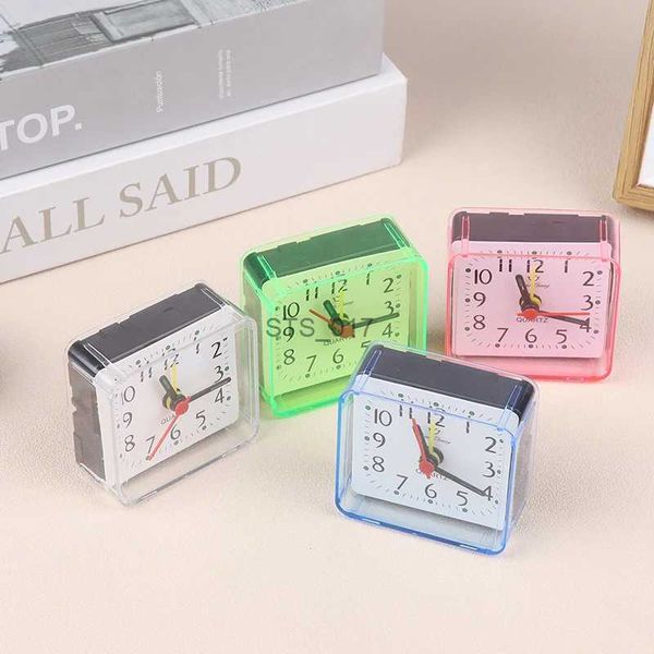 Altri accessori per orologi 1 pezzo Piccolo puntatore silenzioso senza ticchettio Orologio al quarzo Alimentato a batteria Orologio da tavolo per studio del sonno Orologio da camera da letto Decorazioni per la casaL2403