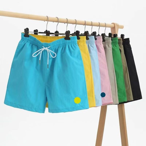 Designer shorts verão nadar troncos mans correndo esporte calças de treino de secagem rápida homens ginásio respirável praia hip hop bordado modelado curto