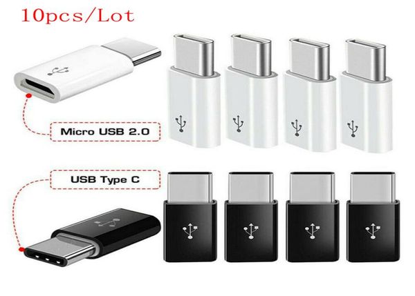 10 PZ Adattatore Micro USB A Tipo C Custodia Android Micro Connettore USB A Tipo C Per Huawei p30 LITE P40 Xiaomi mi 9 10 Pro Adattatori5022194