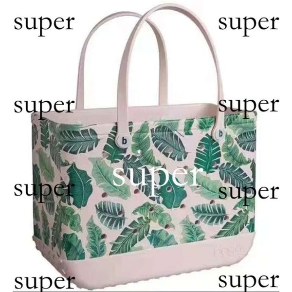 Designer Bogg Saco À Prova D 'Água Mulher Eva Tote Saco Grande Cesta De Compras Saco Lavável Praia Silicone Bogg Bolsa Bolsa Eco Jelly Candy Lady Bolsas Moda Top Quality 113