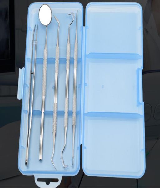 Set di 5 strumenti per intaglio dentale di alta qualità, 1 set, kit di strumenti per la pulizia dei denti, prodotto in Cina 7133475