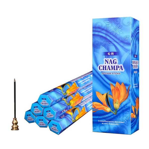 Nag Champa Vara Incenso Artesanal Varas de Incenso Aromas de Sala de estar para Casa Fragrância Dom Doméstico Em Massa Gift2115