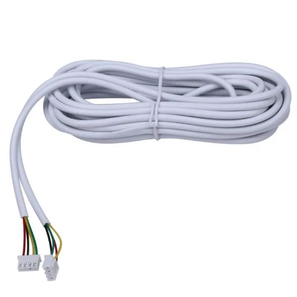 Conjuntos Cusam 15m 20m 30m 50m Avvr 4 * 0.12 Linha de cobre de 4 fios para vídeo porteiro colorido vídeo porta telefone campainha com fio cabo de intercomunicação