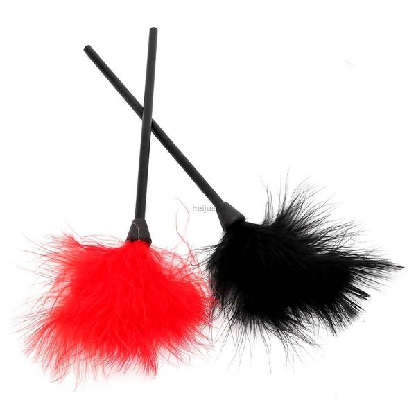 Brinquedos adultos Sexy Flertando Feather Stick Spanking Sex Whips Bondage Define Brinquedos Eróticos para Adultos Jogos Casal Mulheres Mamilo Clitóris EstimuladorL2403