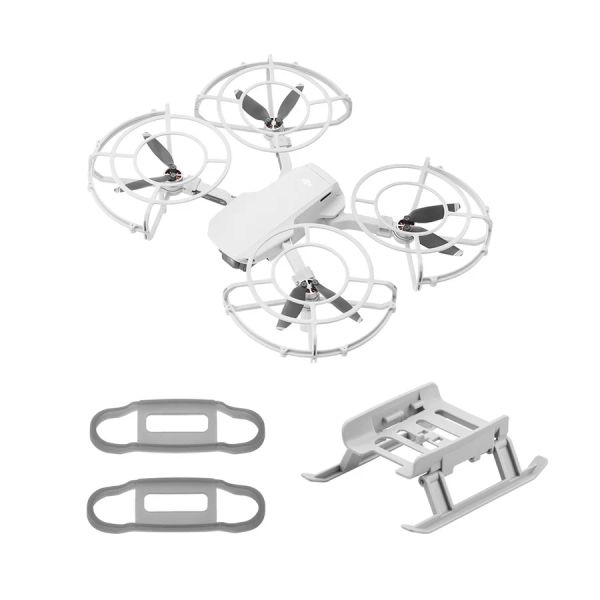 Carrello di atterraggio per droni Protezione dell'elica Stabilizzatore della lama dell'elica compatibile con gli accessori per droni DJI Mavic Mini/Mini 2 e Mini SE